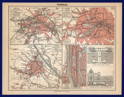 Karte artikel stadtbahn - karte, +