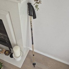 Leki Makalu Classic Unisex Teleskop Wander Trekking Stock Schwarz & Gold