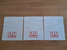 3 Stück LTU Airline Headrest