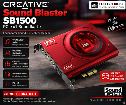 Creative sound blaster - sound, sb1500