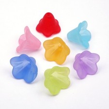 Acryl Perlen Blüten Kelche