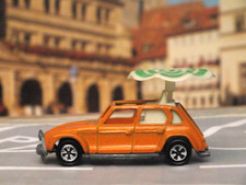 Majorette Citroen Ente Dyane orange Nr 237, guter Zust., Schirm dreht sich