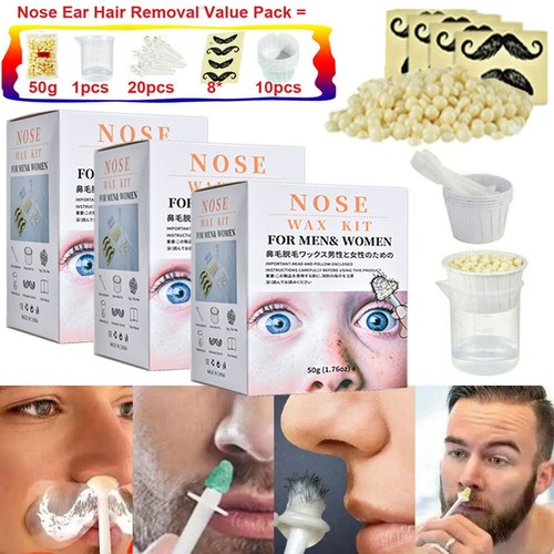 Nasenhaar wachs nose - 3x,
