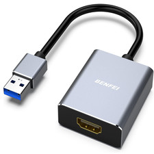 USB 3 auf HDMI Adapter 1080p Full HD Kompatibel Windows 11