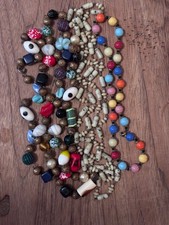 Konvolut Art Deco Glasperlenketten, Böhmen, 30er Jahre, 3 Ketten, top Zustand