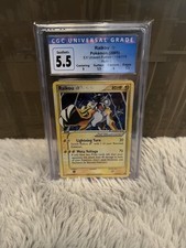 2005 Pokémon Raikou Gold Star 114/115 Unseen Forces DEUTSCH CGC 5.5 excellent +