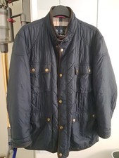 Barbour Jacke Dunkelblau XXL Dress Tartan Jacke