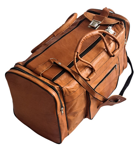 Echte leder tasche sporttasche - echte,