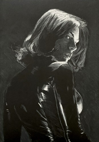 Original black widow kunst - original,