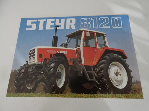 Original prospekt steyr - prospekt, 8120