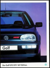 VW Golf 3 Prospekt, 11.1994 