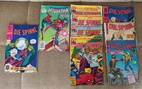 10x comic die spinne - 10x, spinne"