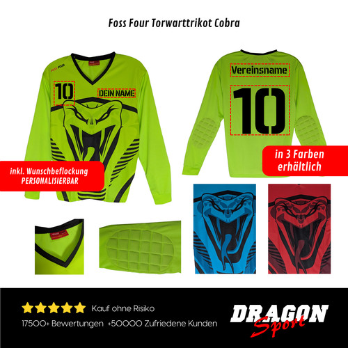 Torwarttrikot langarm cobra - langarm,