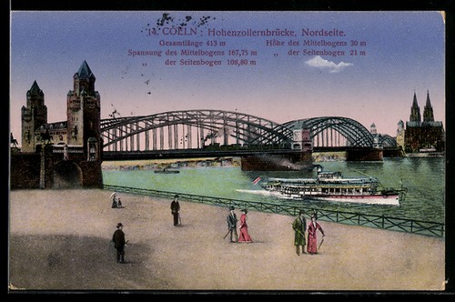 Köln ansichtskarte - köln,,