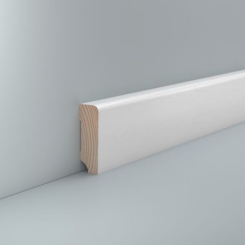 Sockelleiste weiß holz 19x60 - sockelleiste,