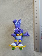 Milka Hase Osterhase auf Skateboard Sammelfigur 9 cm Kraft Foods 2001 
