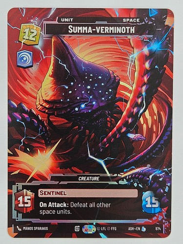 Star wars unlimited ash 874 - wars,