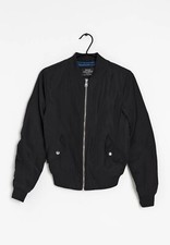 Bershka Bomberjacke Pilotenjacke Schwarz Gr. S 36 Jacke