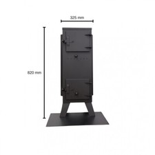 Werkstattofen GT7 Profi Ofen 7,5 kW Raumerhitzer Holz Holzkamin Gartenkamin