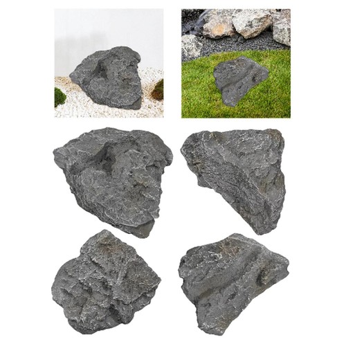 Gefälschte felsen mit - gefälschte,
