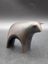 Bronze Figur Skulptur Bulle