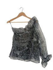 H&M Rüschen-Bluse Damen Bluse