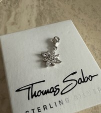 Thomas Sabo Charm Eisblume Stern Weiß Zirkon