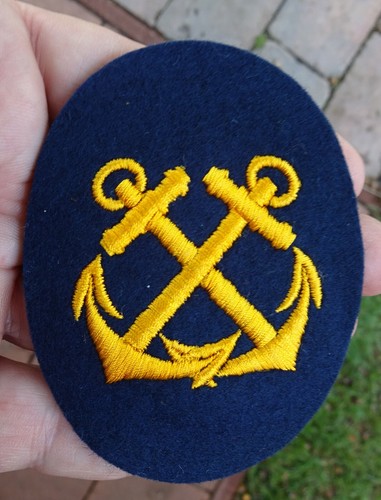 Original navy badge for - badge,