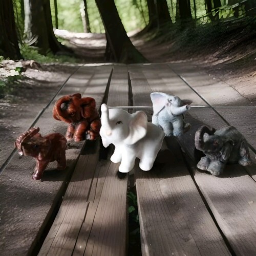 Elefanten figuren x - figuren,
