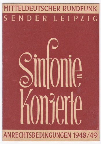 Programmheft sinfonie konzerte - programmheft, sinfonie-konzerte