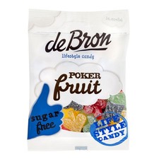 (27,67 EUR/kg) De Bron Pokerfruit Fruchtgummis zuckerfrei 90g