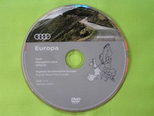 DVD AUDI NAVIGATION PLUS RNS-E 2017 A3 A4 A6 TT ENGLAND IRLAND SPANIEN PORTUGAL