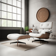 Pro Tall Eams Lounge Sessel