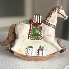 Villeroy & Boch Toy’s Fantasy Schaukelpferd – Dekodose Porzellan – OVP ?Rarität