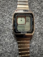 Flysee Liquid Crystal Analog Vintage  LCD Armbanduhr, Seiko G757" ähnlich