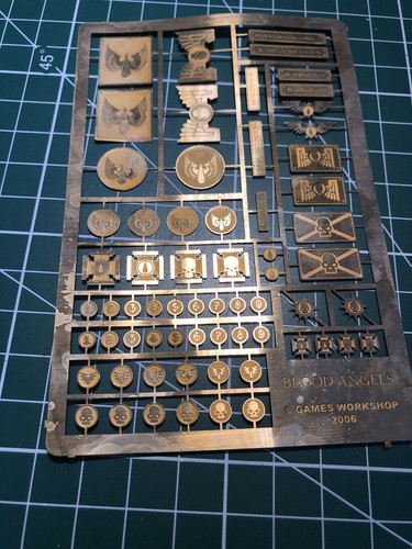 Warhammer 30k 40k etched brass - warhammer,
