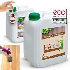 Holzschutzlasur biozidfrei HAresil Basic 5l wirkt gegen Holzwurm,Pilze,Termiten