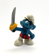 Schlumpf mit Geschenk -