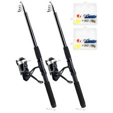 Speeron 2er-Set Einsteiger-Angeln (150 cm), 62-teiliges Komplettset