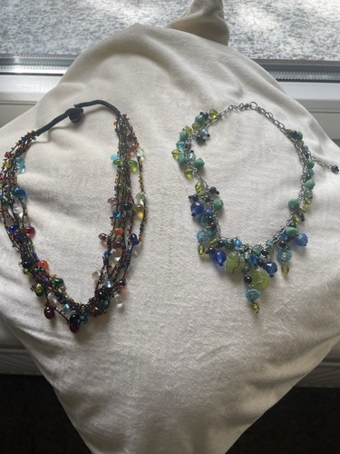 Kette,Collier,Glas