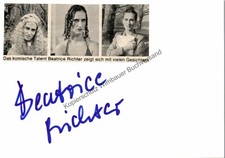Original Autogramm Beatrice