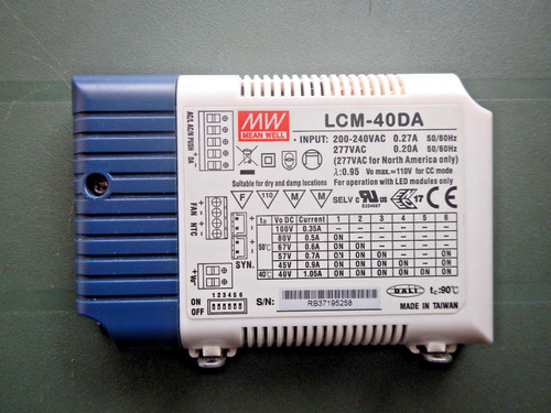 Mean well lcm 40da led - led, treiber
