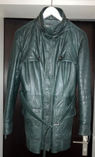 Wellington of Bilmore Damen Lederjacke Lammleder Grün Gr. 42