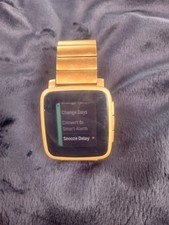 Gold Pebble Time Steel Smart