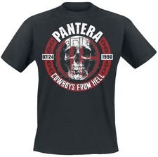 Pantera T-Shirt Herren Skull