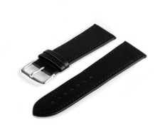 Uhren Lederarmband Schwarz