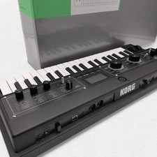 Korg Microkorg XL Plus Synthesizer Analog Modeling Synth Vocoder Schwarz