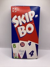 Skip-Bo Kartenspiel (52370-0) Mattel / Blaue Variante / 1999/ Sehr Guter Zustand
