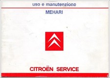 CITROEN MEHARI 1985 - USE AND