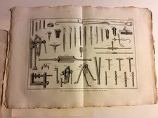 Schlosser 35 Kupferst. a. d. Ecyclopädie v. Diderot/D´Alambert ca 1760- 1780 om